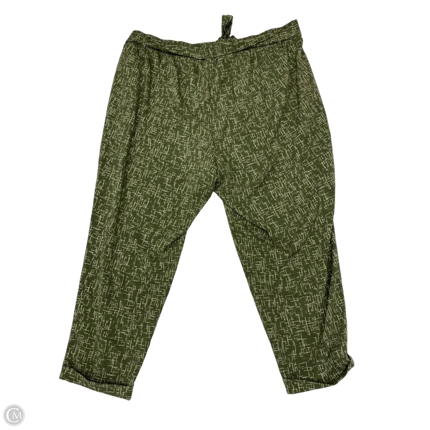 Pants Other By Torrid In Cream & Green, Size: 22