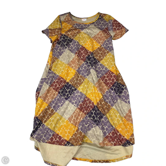 Dress Casual Short By Lularoe In Multi-colored, Size: 2x