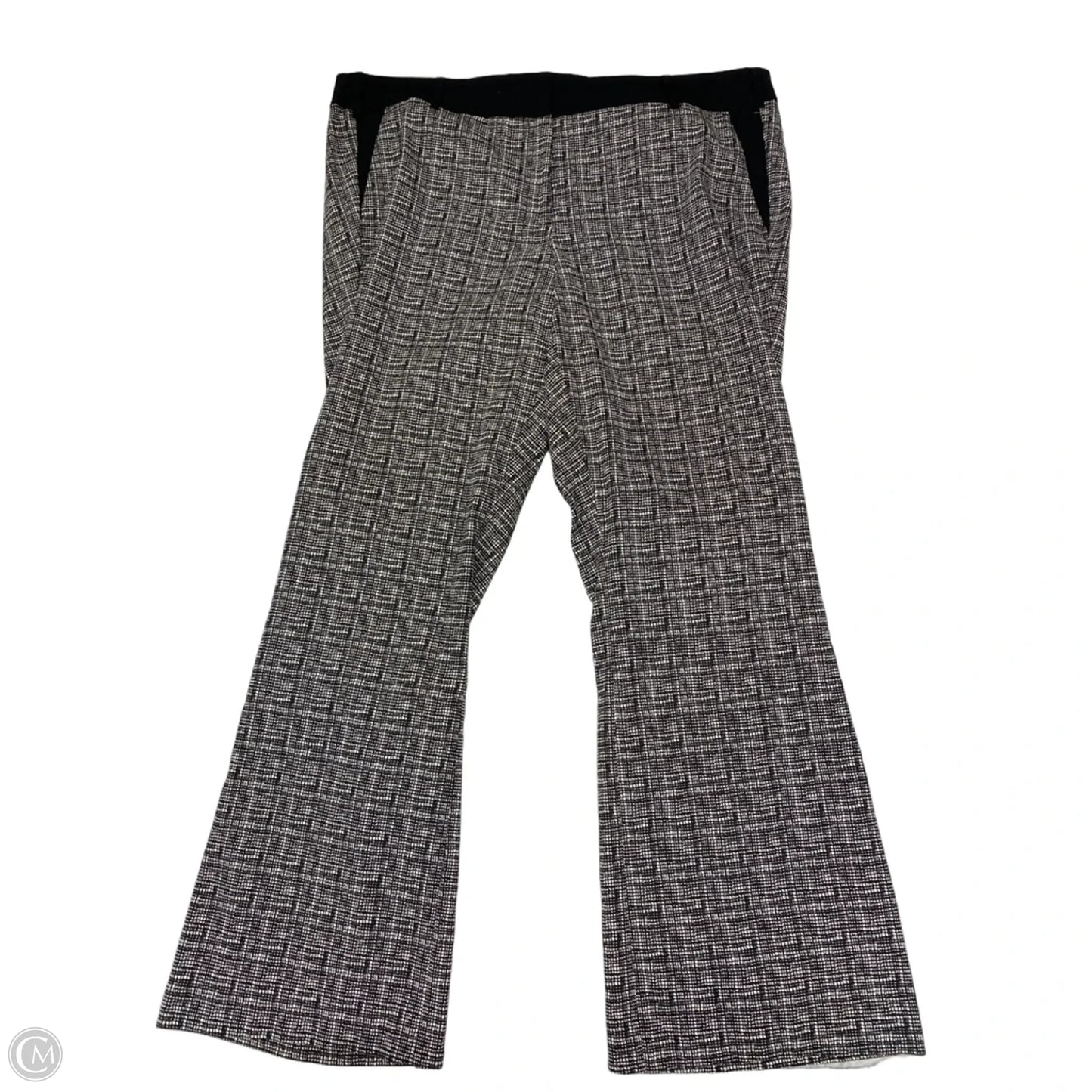 Pants Dress By Lane Bryant In Black & Cream, Size: 22