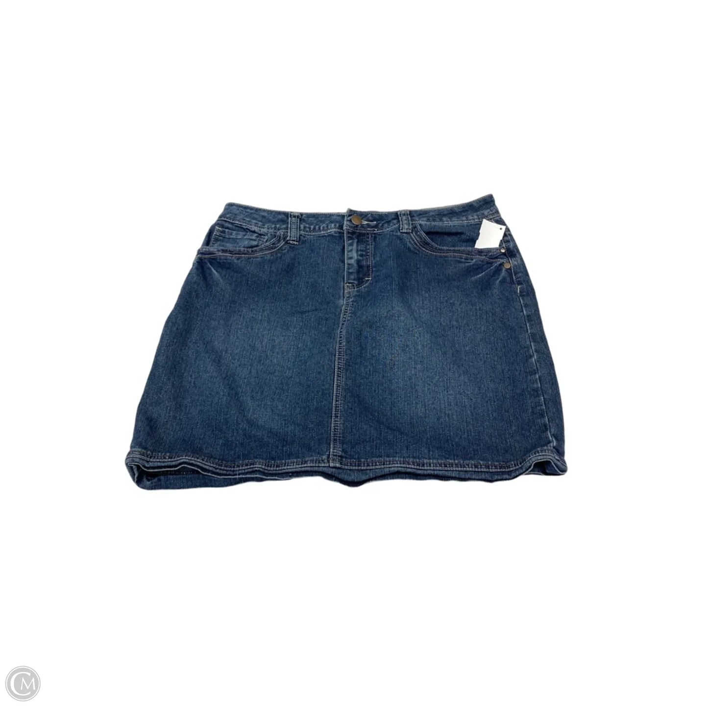 Skirt Mini & Short By Baccini In Blue, Size: 10