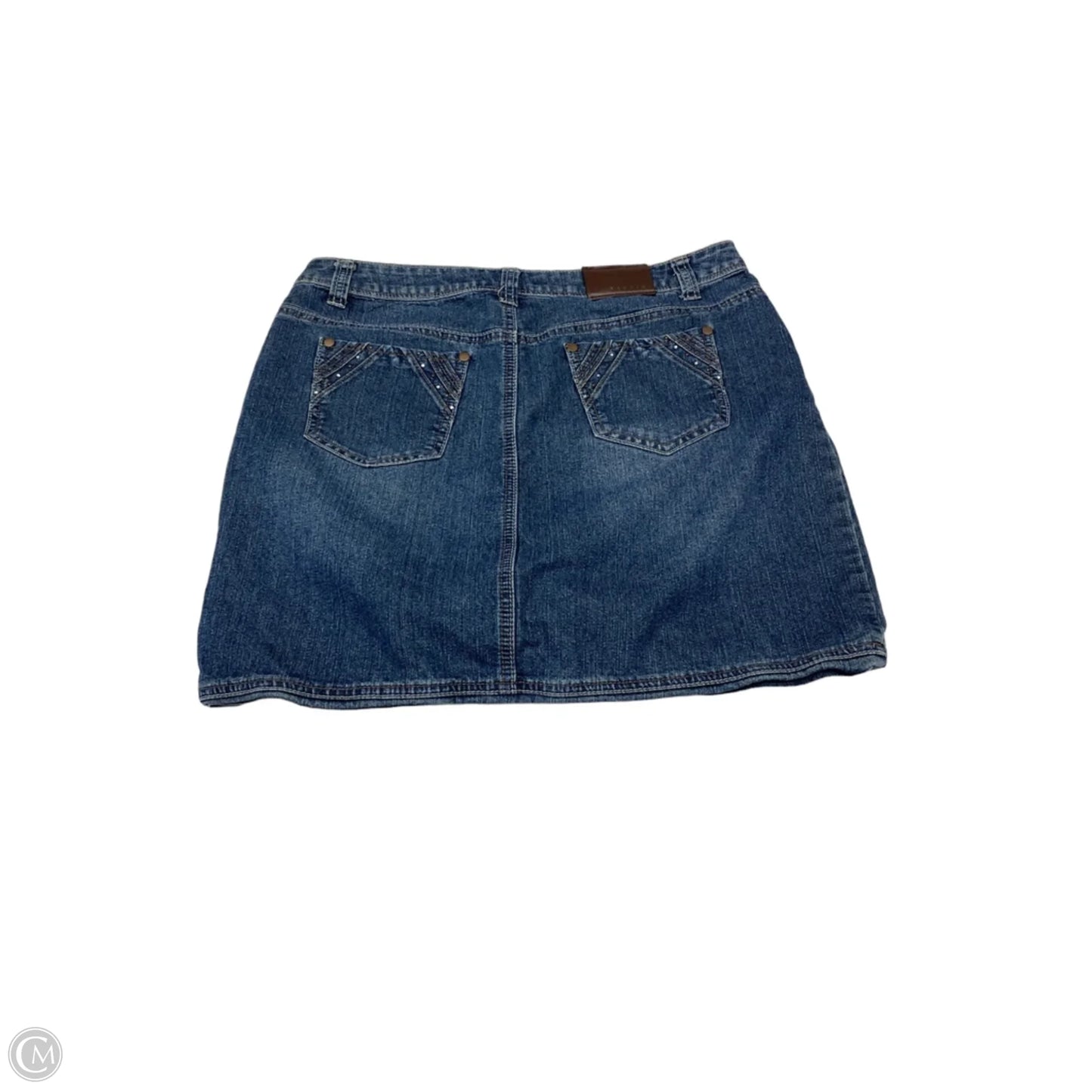 Skirt Mini & Short By Baccini In Blue, Size: 10