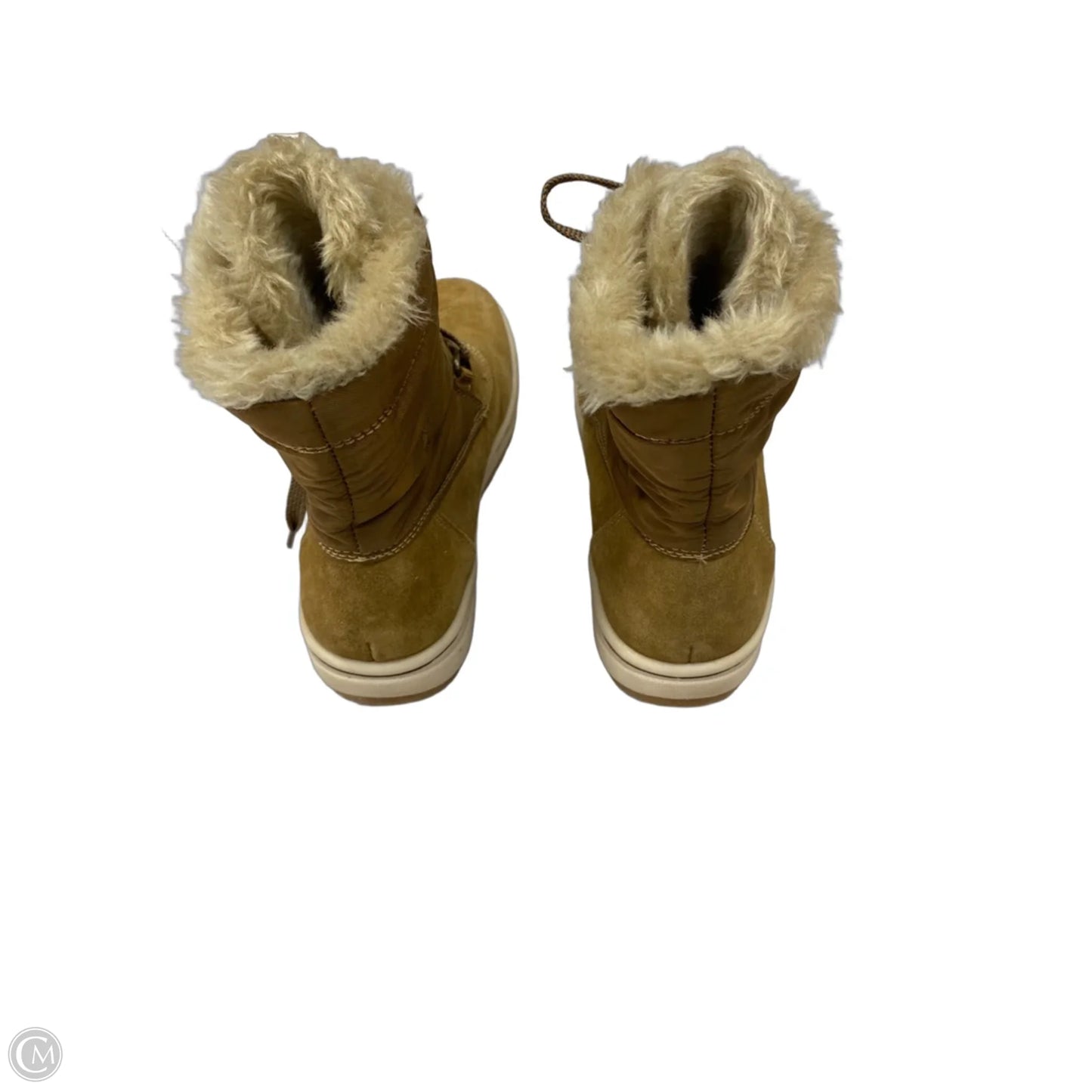 Boots Ankle Flats By Bare Traps In Tan, Size: 8.5