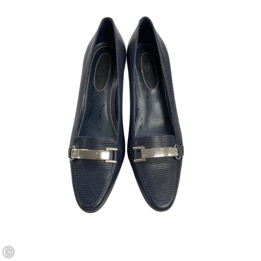 Shoes Heels Kitten By Lauren By Ralph Lauren In Navy, Size: 6