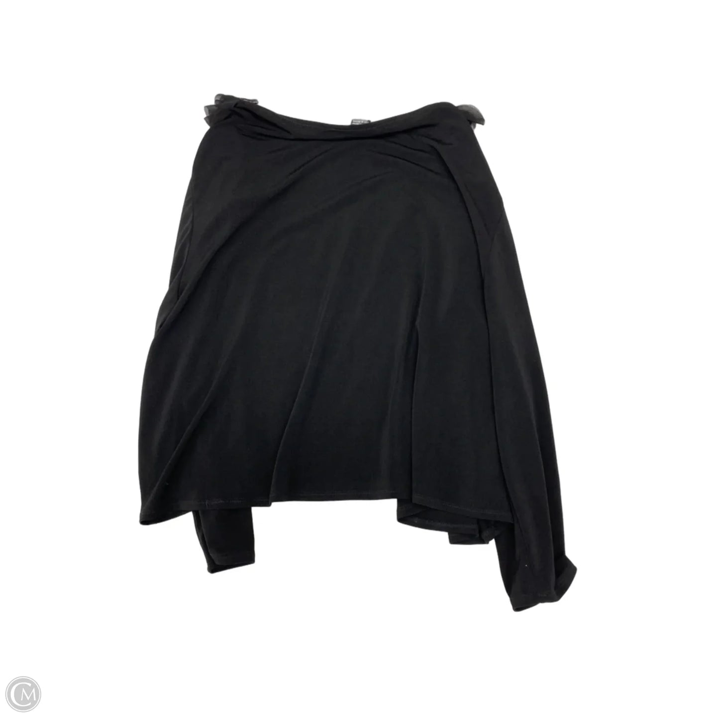 Cardigan By Glamour In Black, Size: 2x