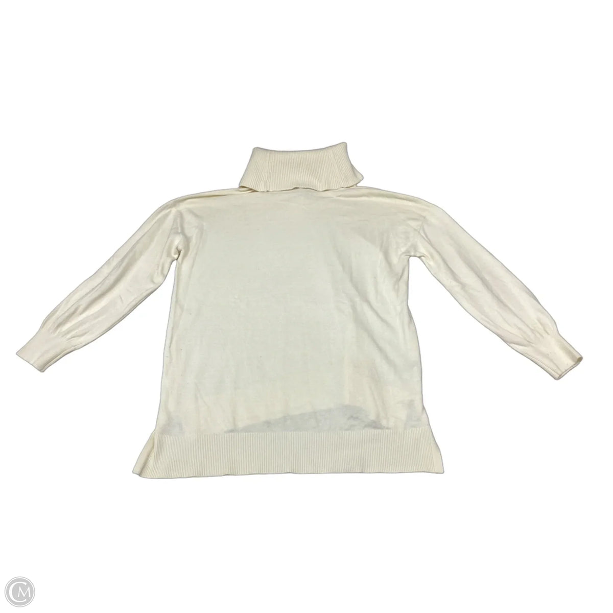 Sweater By Loft In Cream, Size: Xl
