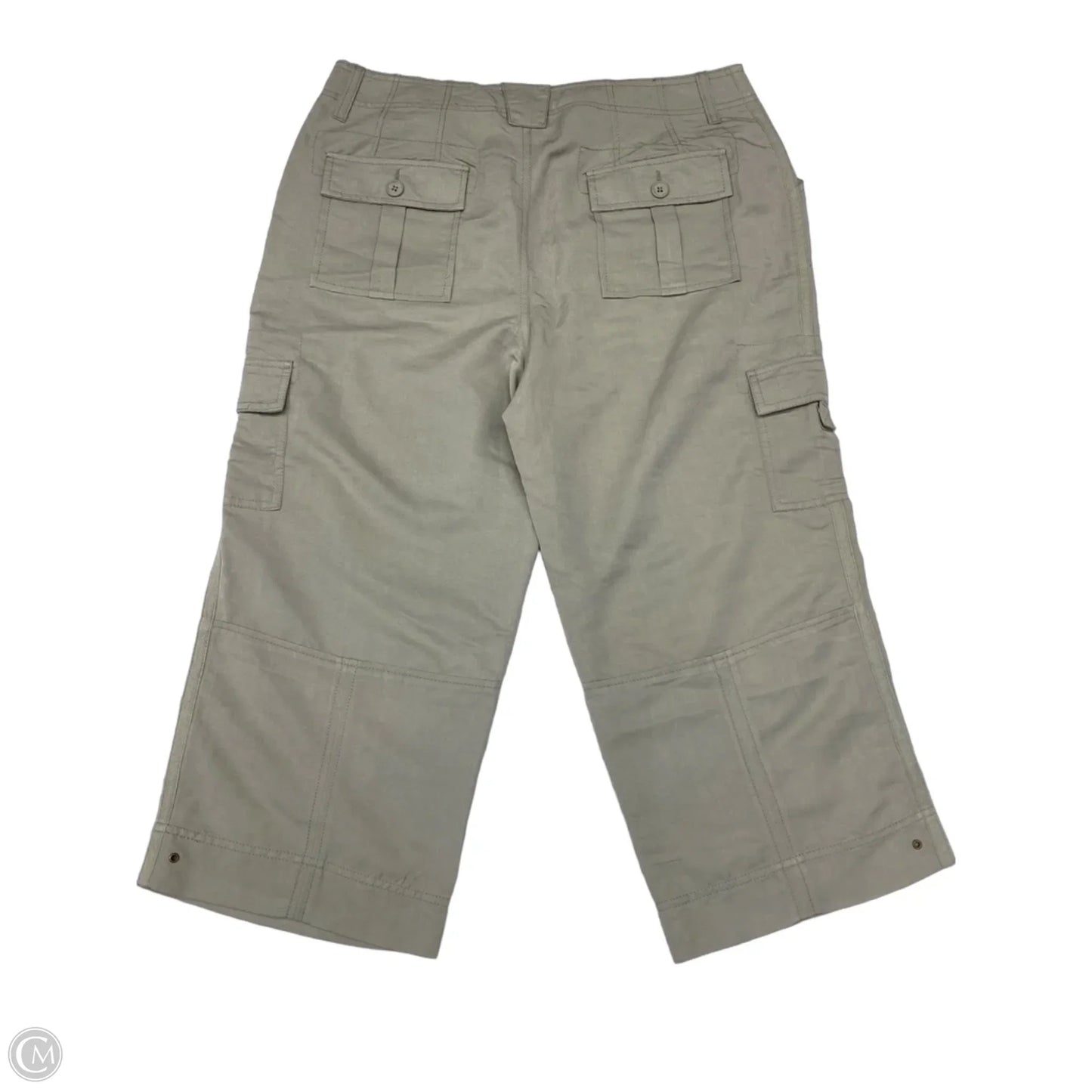 Pants Cargo & Utility By Caribbean Joe In Green, Size: 14