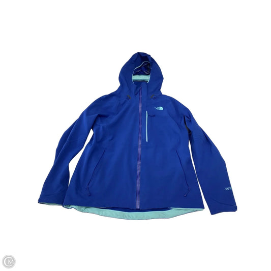 Coat Raincoat By The North Face In Blue, Size: Xl