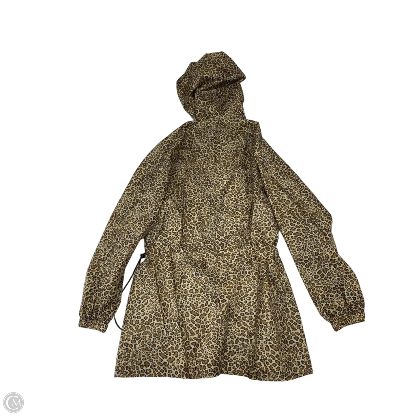 Coat Raincoat By Cmf In Animal Print, Size: S