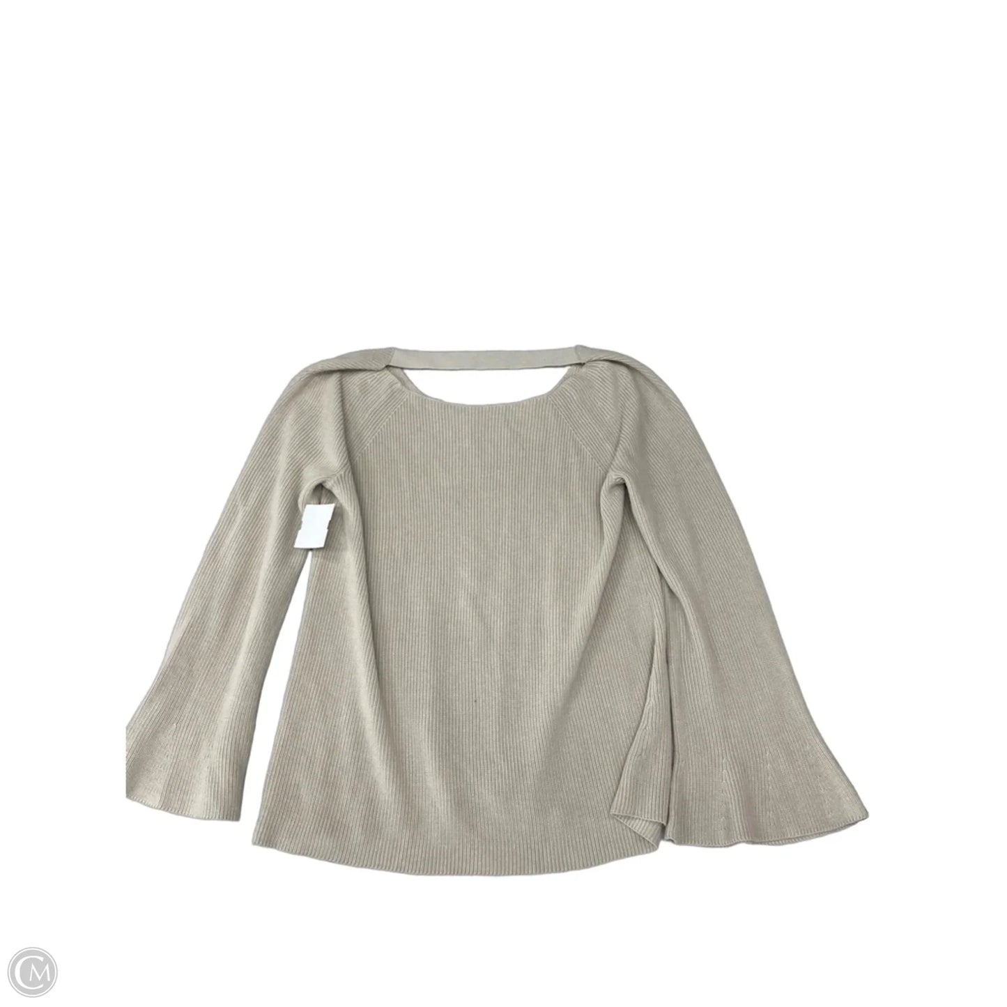Top Long Sleeve By Loft In Beige, Size: M