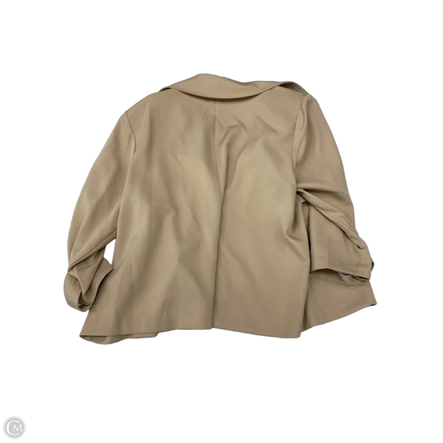 Blazer By Cmf In Tan, Size: 3x