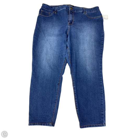Jeans Skinny By D Jeans In Blue, Size: 20