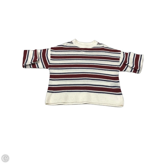 Sweater By Divided In Striped Pattern, Size: S