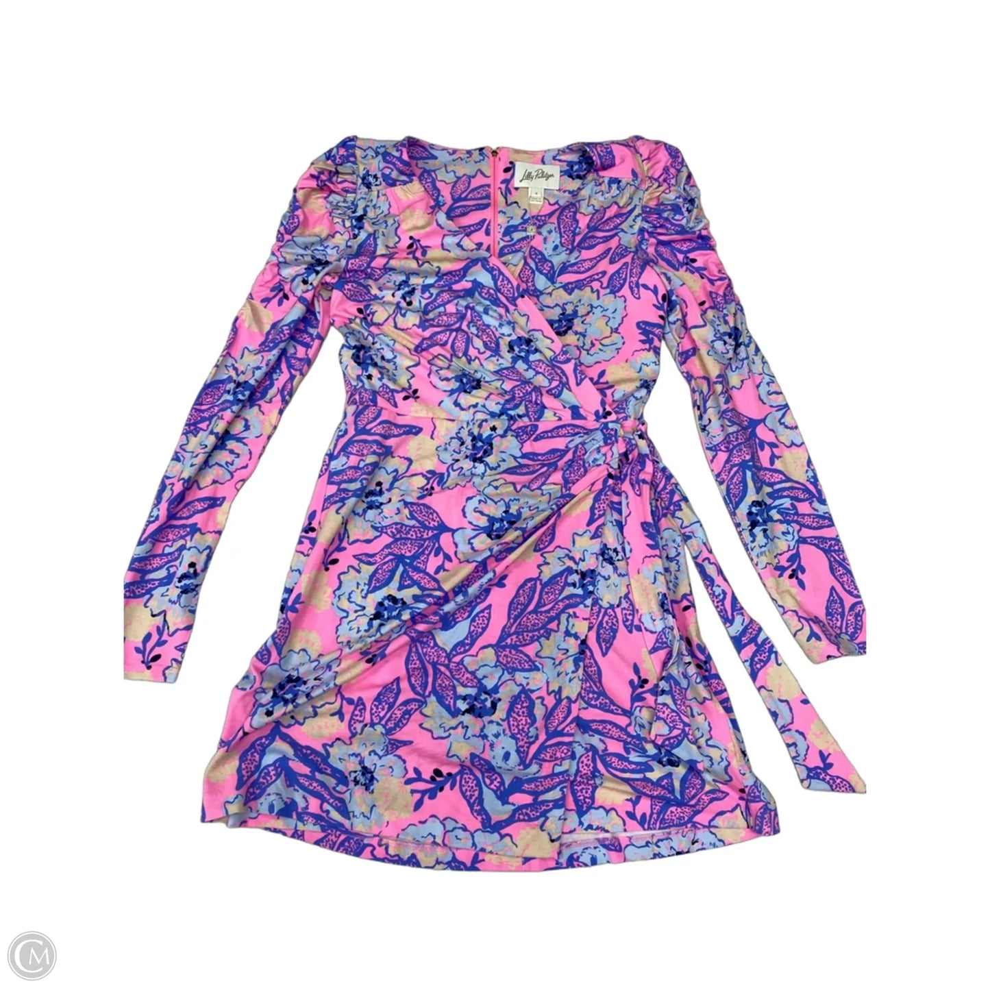 Dress Designer By Lilly Pulitzer In Blue & Pink, Size: S