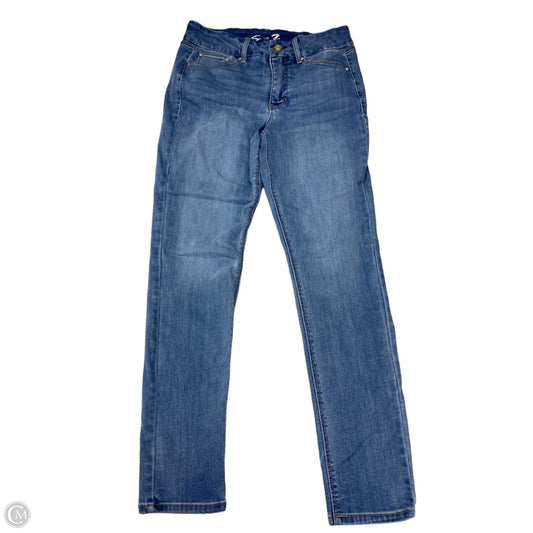 Jeans Skinny By Seven 7 In Blue, Size: 10