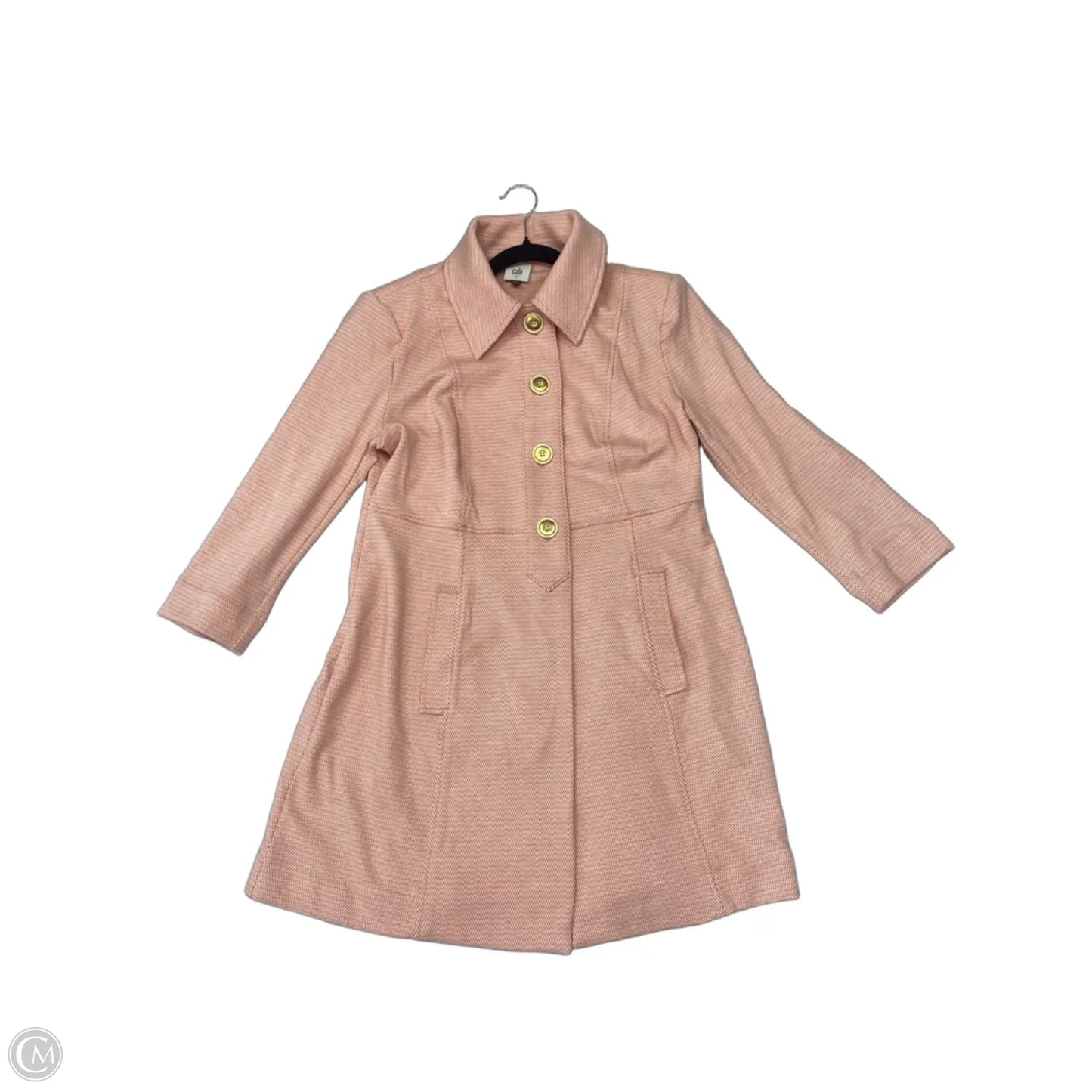 Coat Other By Cabi In Peach, Size: S