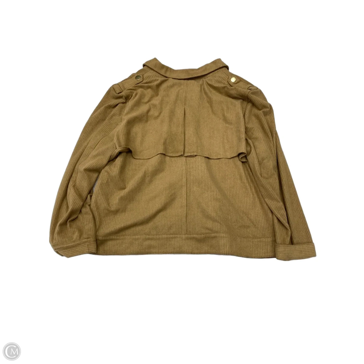 Jacket Other By Chicos In Tan, Size: Xl