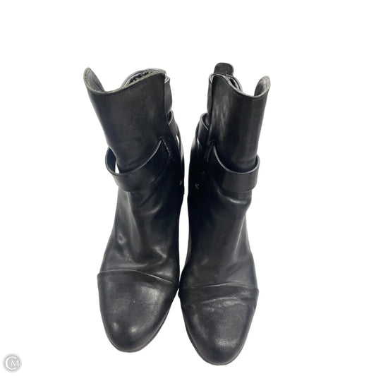 Boots Mid-calf Heels By Rag And Bone In Black, Size: 6.5