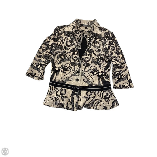 Cardigan By Aldomartins In Black & Cream, Size: S