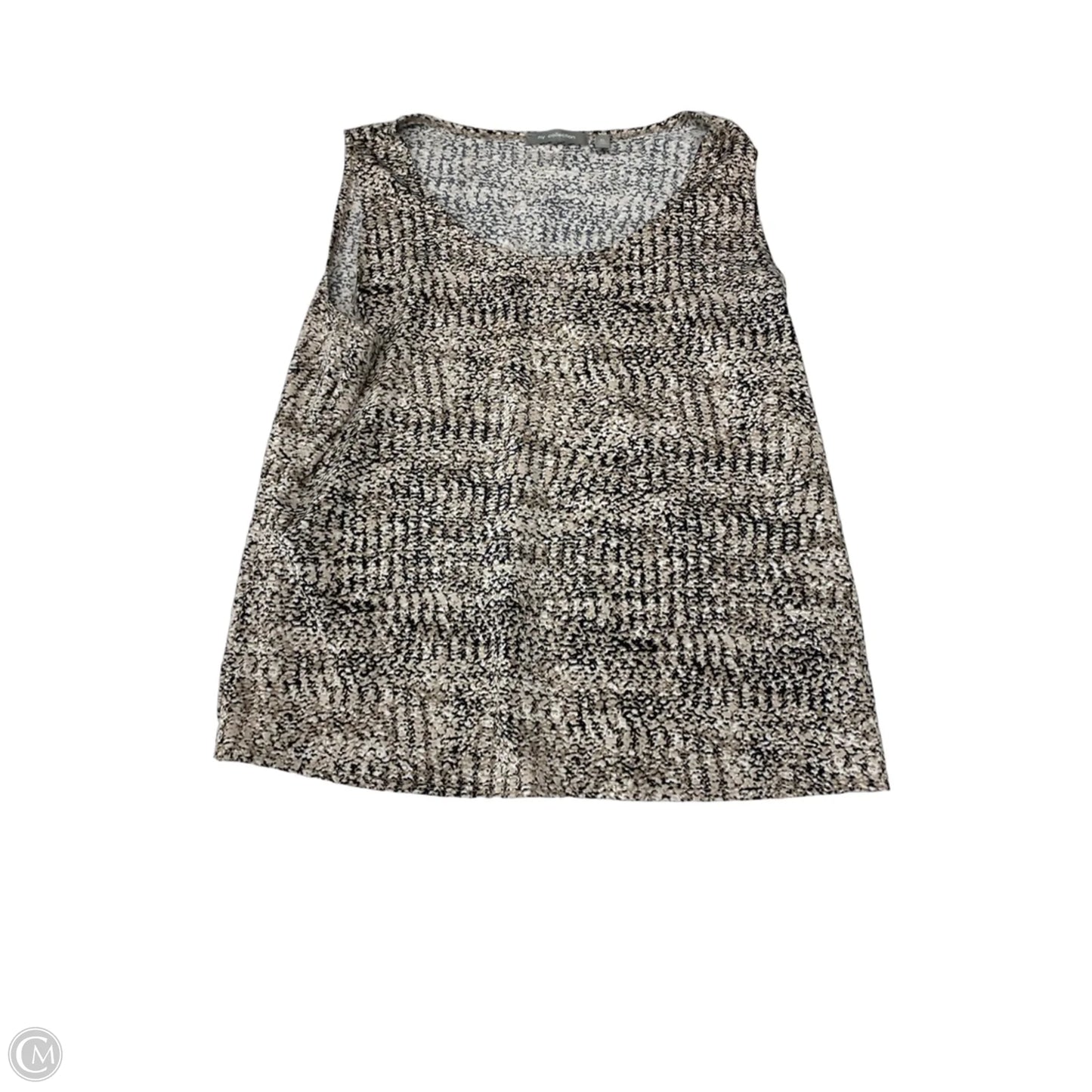 Top Sleeveless By Ny Collection In Snakeskin Print, Size: Xl