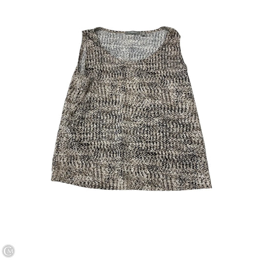 Top Sleeveless By Ny Collection In Snakeskin Print, Size: Xl