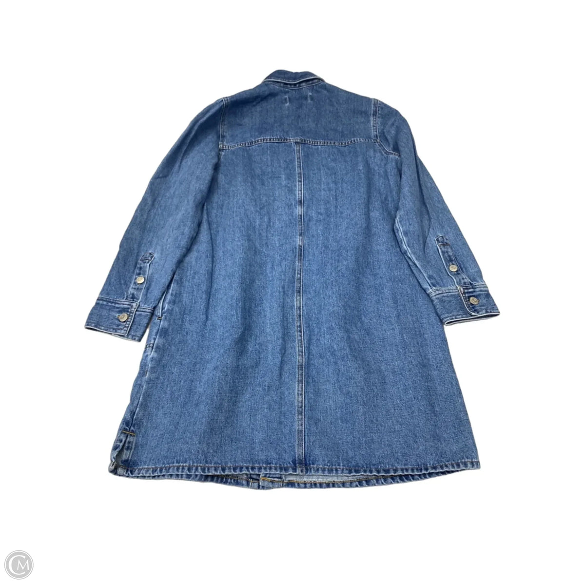Jacket Denim By Madewell In Blue, Size: S