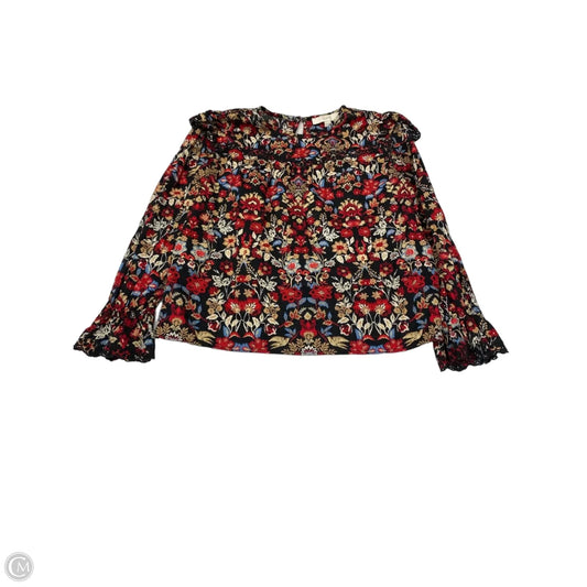 Top Long Sleeve By Loft In Multi-colored, Size: Sp