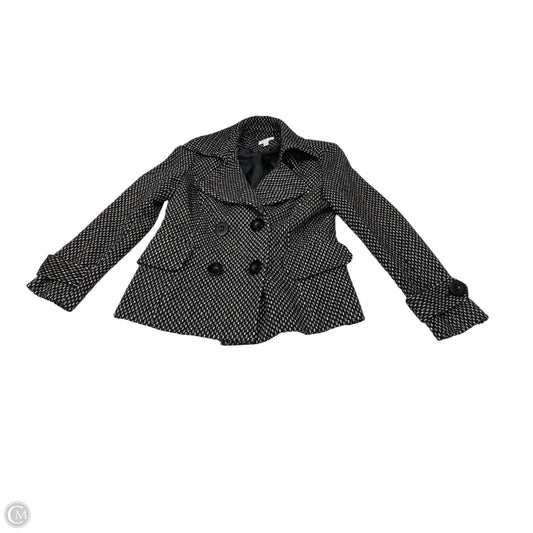 Coat Parka By Charter Club In Black & White, Size: S