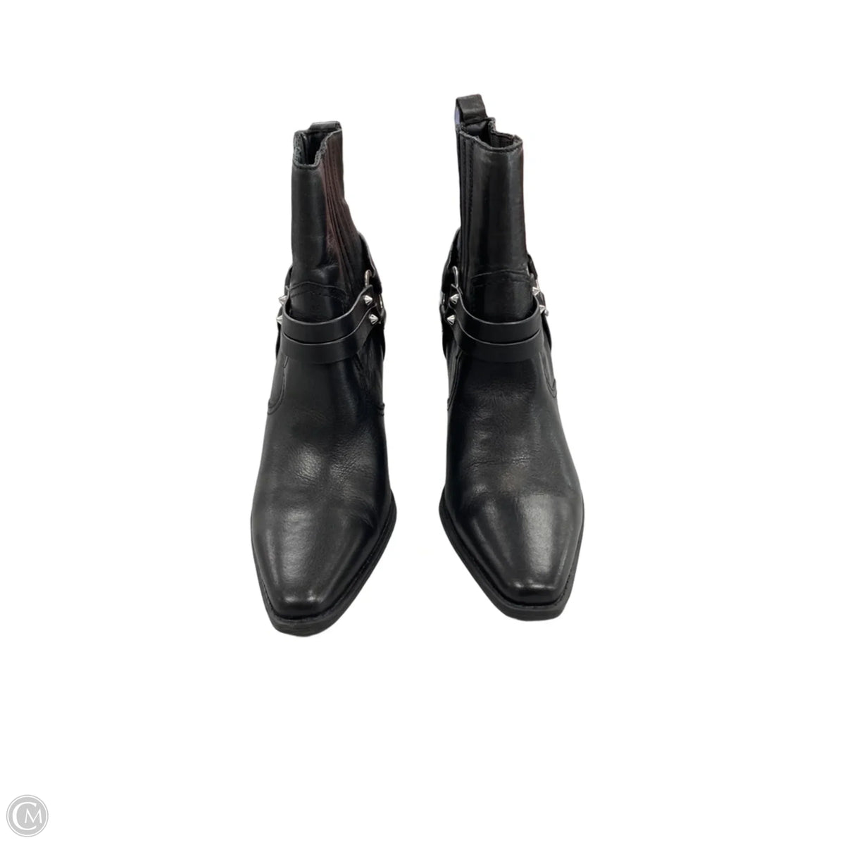 Boots Leather By Aldo In Black, Size: 10