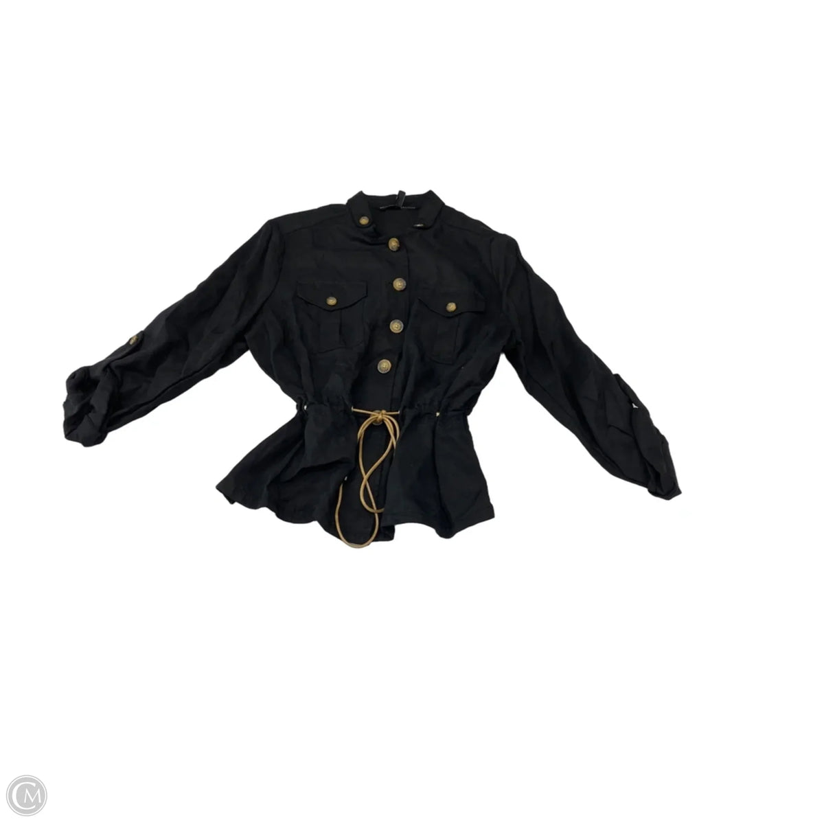 Jacket Utility By White Mark In Black, Size: M