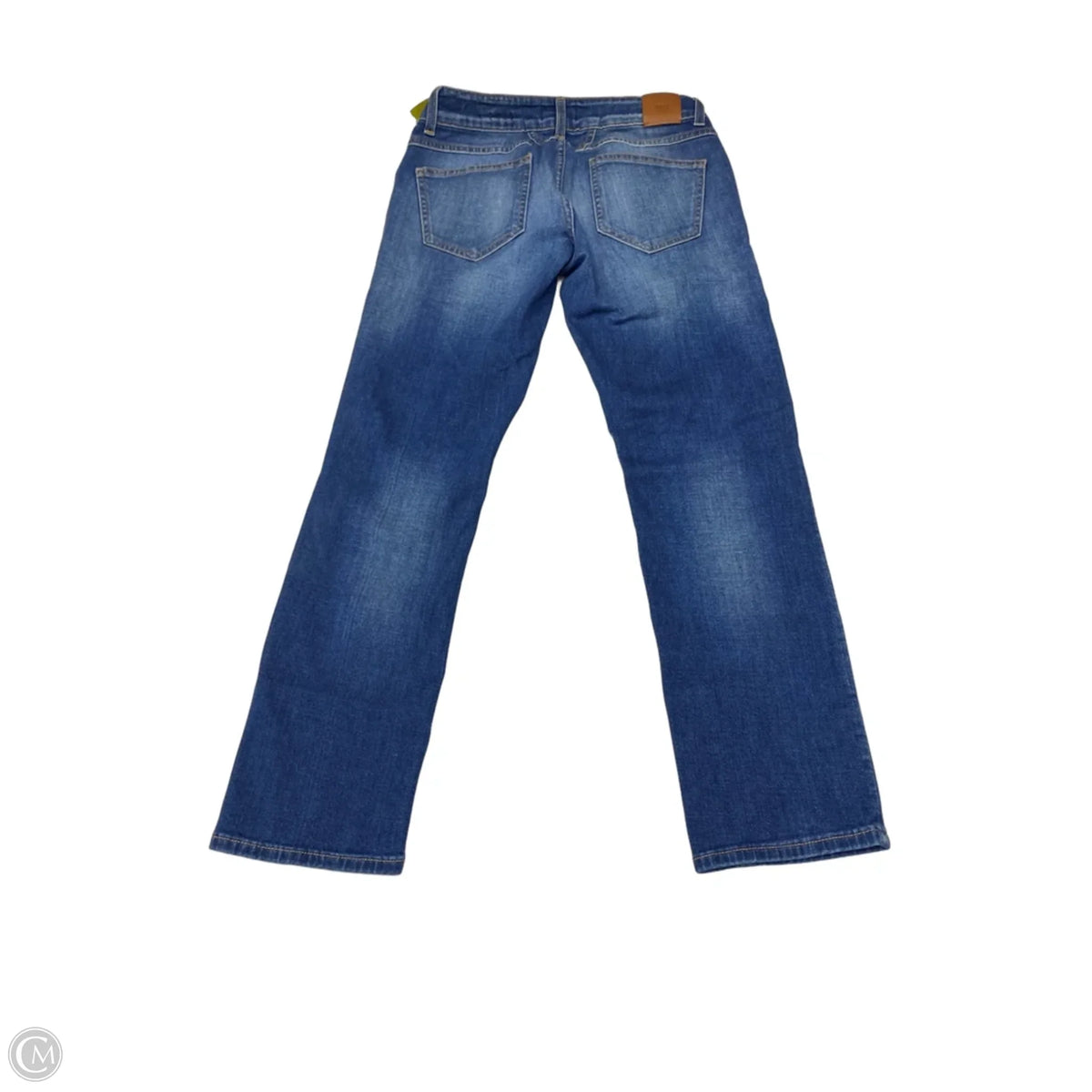 Jeans Straight By Closed In Blue, Size: 4