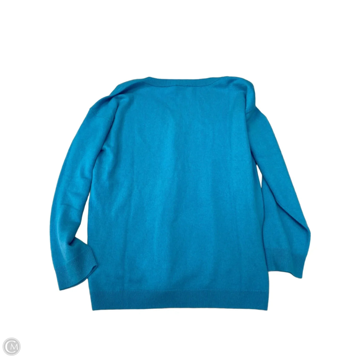 Sweater By Talbots In Blue, Size: Xl