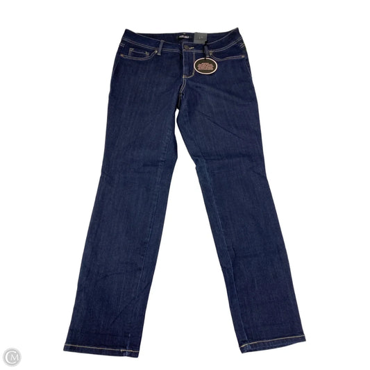 Jeans Skinny By Roz And Ali In Navy, Size: 10