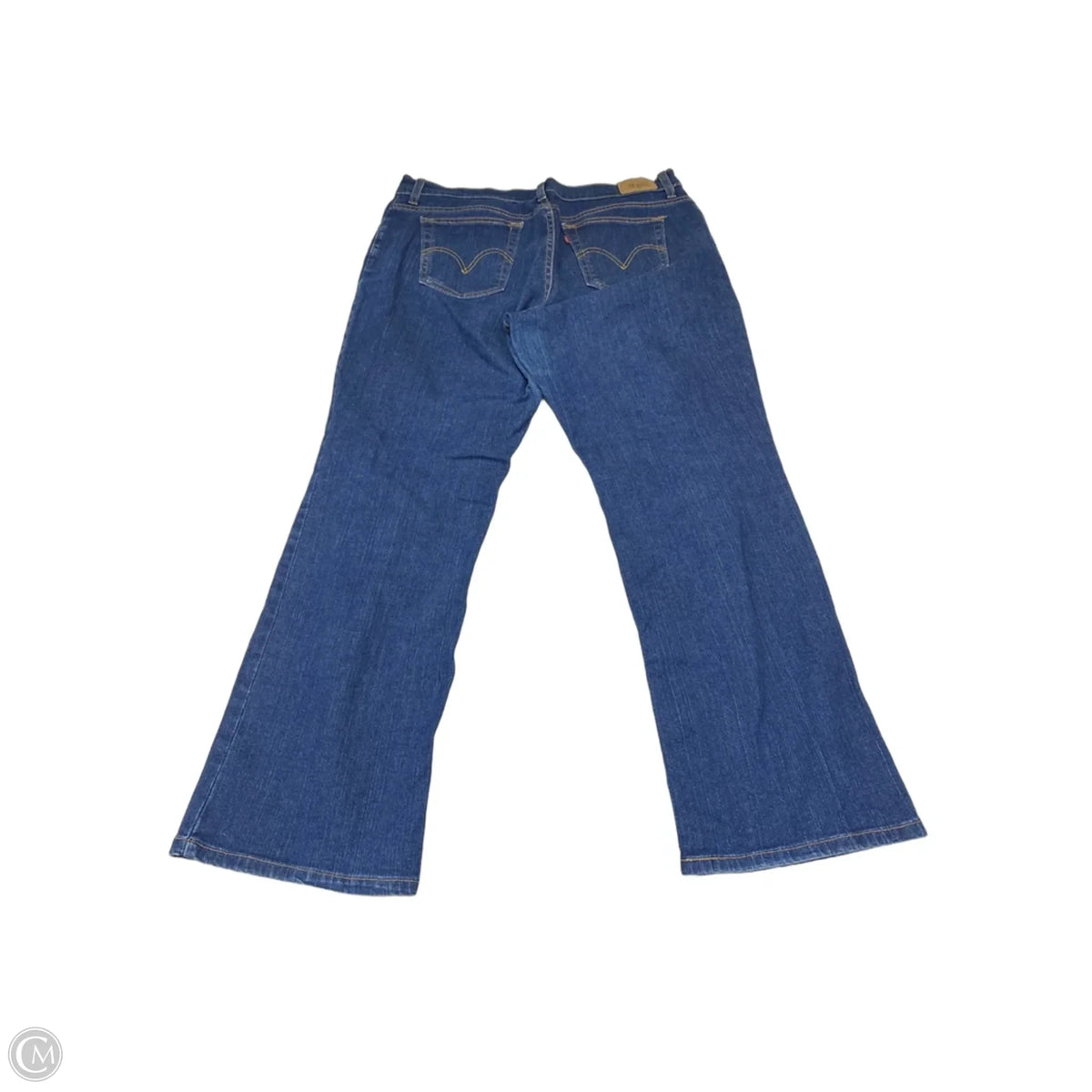 Jeans Boot Cut By Levis In Blue, Size: 16