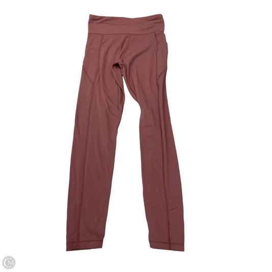 Athletic Leggings By Aeropostale In Pink, Size: M