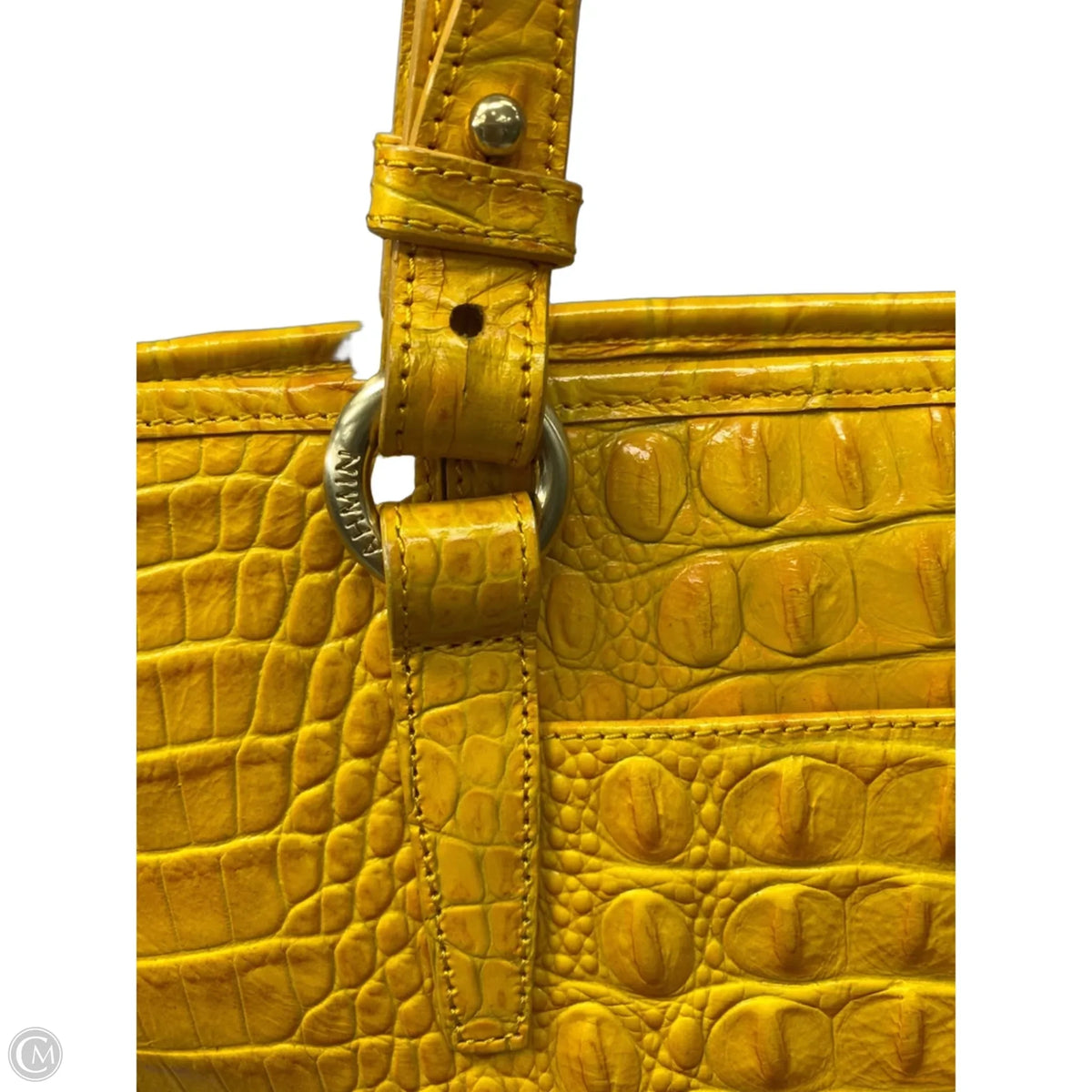 Tote Designer By Brahmin, Size: Medium