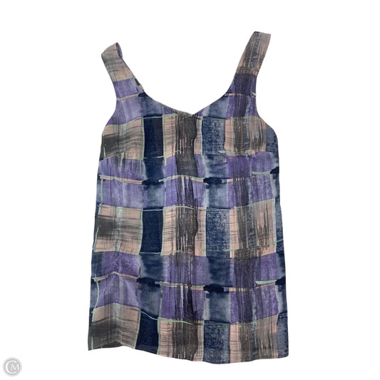 Blouse Sleeveless By Cabi In Multi-colored, Size: Xs
