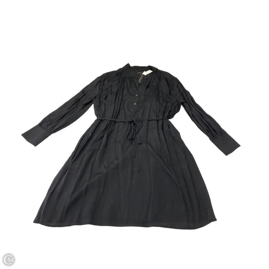 Dress Casual Midi By Banana Republic In Black, Size: Xxl
