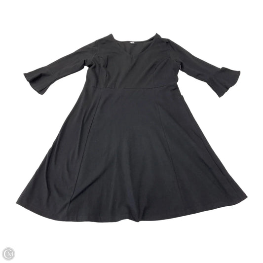Dress Casual Midi By Old Navy In Black, Size: 1x