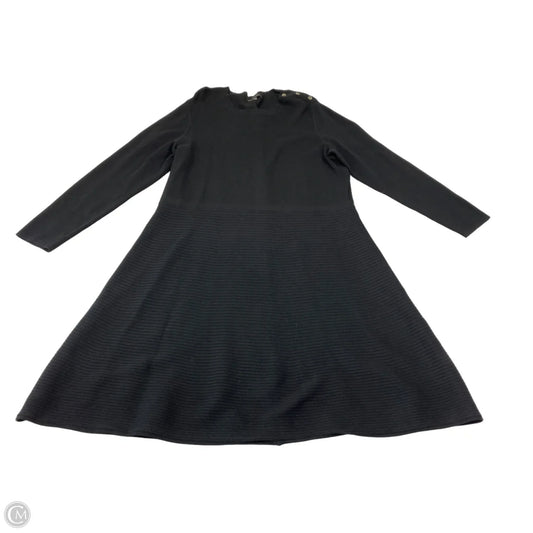 Dress Casual Midi By Banana Republic In Black, Size: Xxl