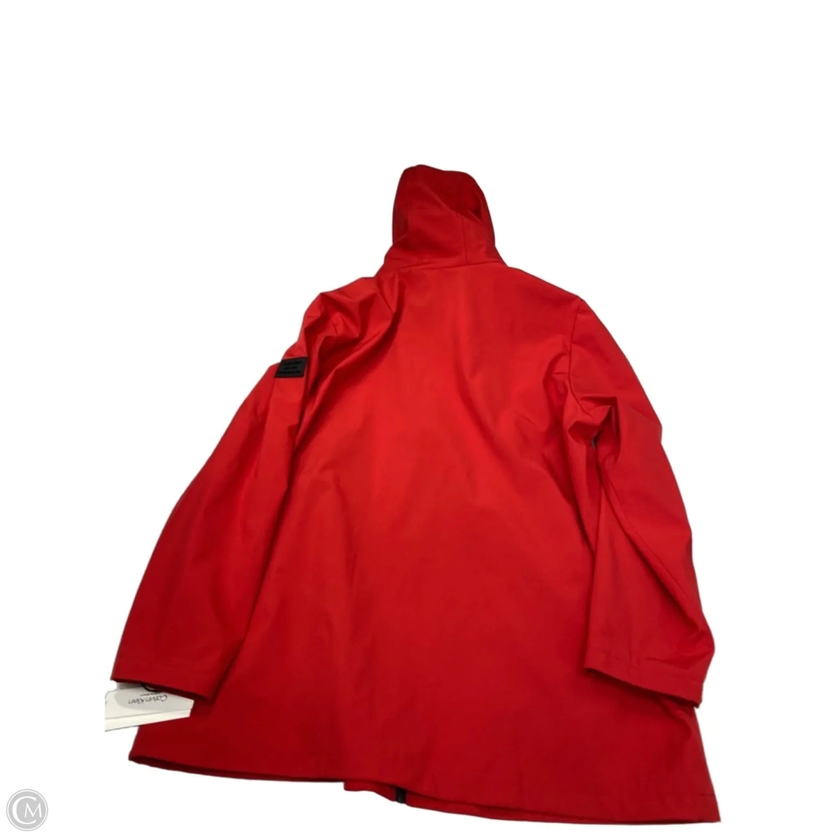 Coat Raincoat By Calvin Klein In Red, Size: 2x