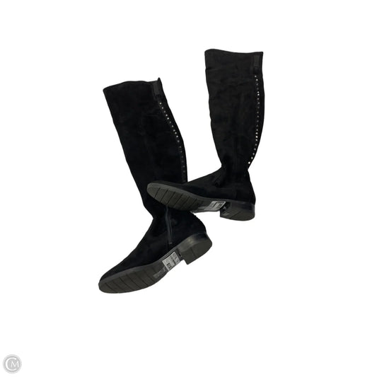 Boots Knee Flats By Marc Fisher In Black, Size: 6.5