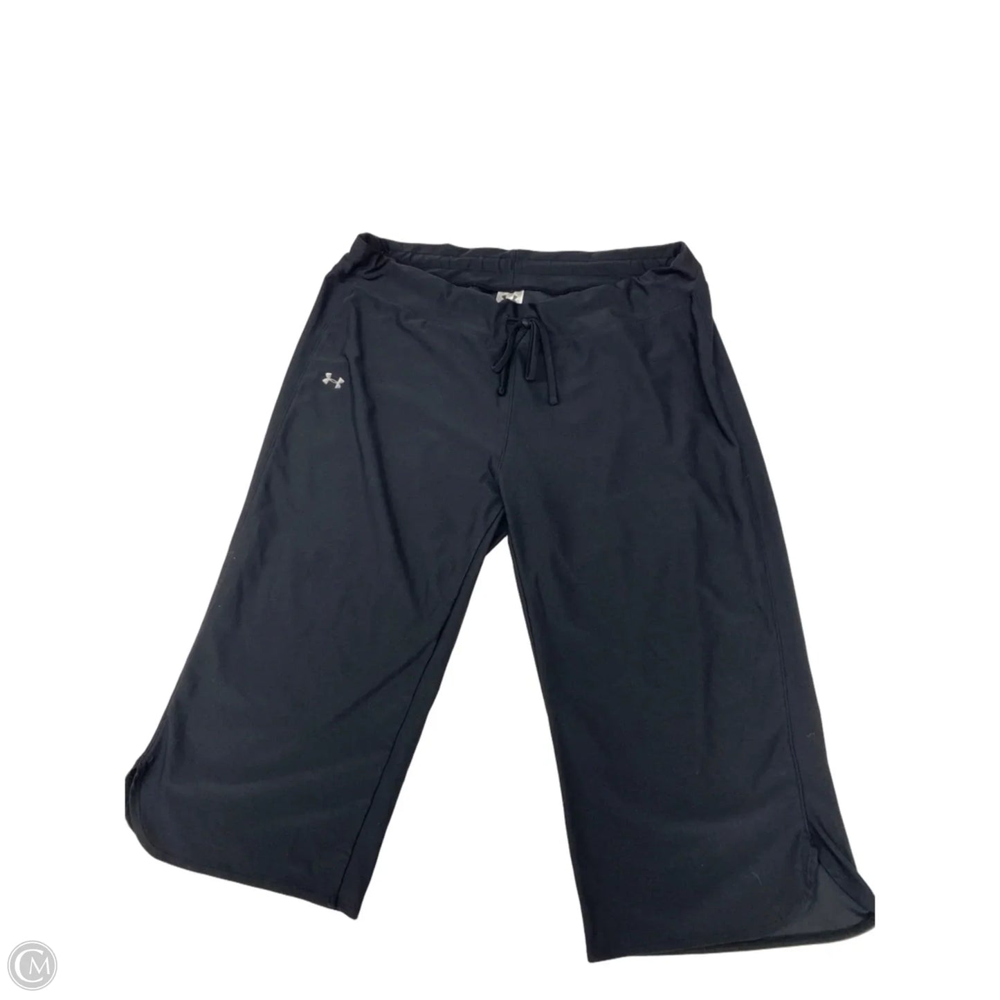 Athletic Capris By Under Armour In Black, Size: Xl