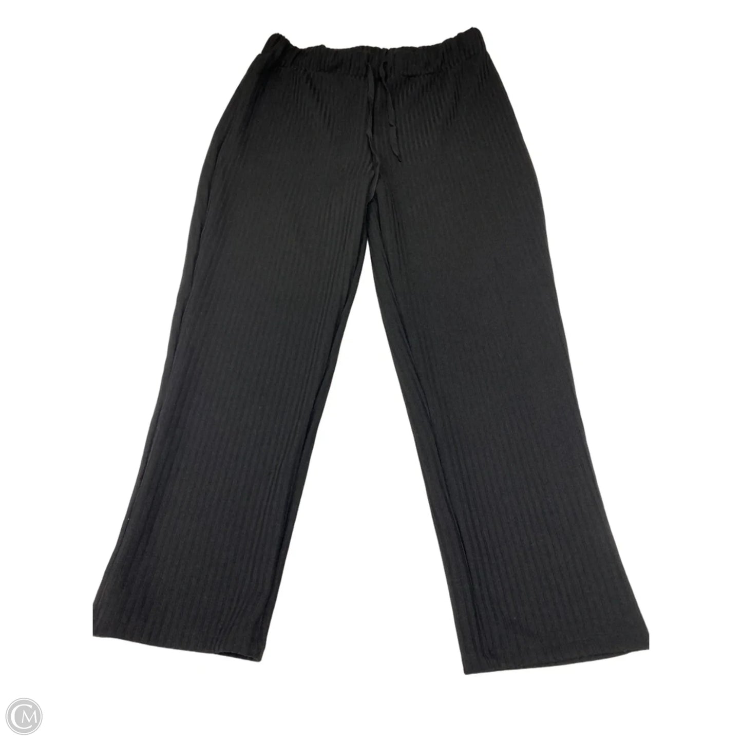 Pants Lounge By Clothes Mentor In Black, Size: 1x