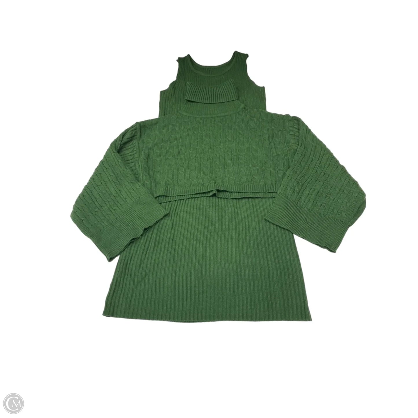 Dress Set 2pc By Shein In Green, Size: L
