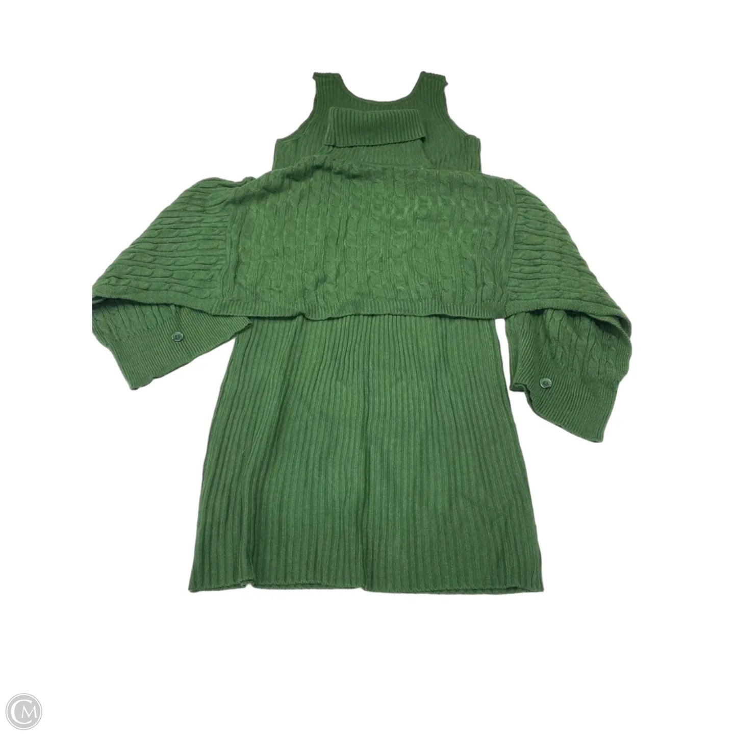 Dress Set 2pc By Shein In Green, Size: L
