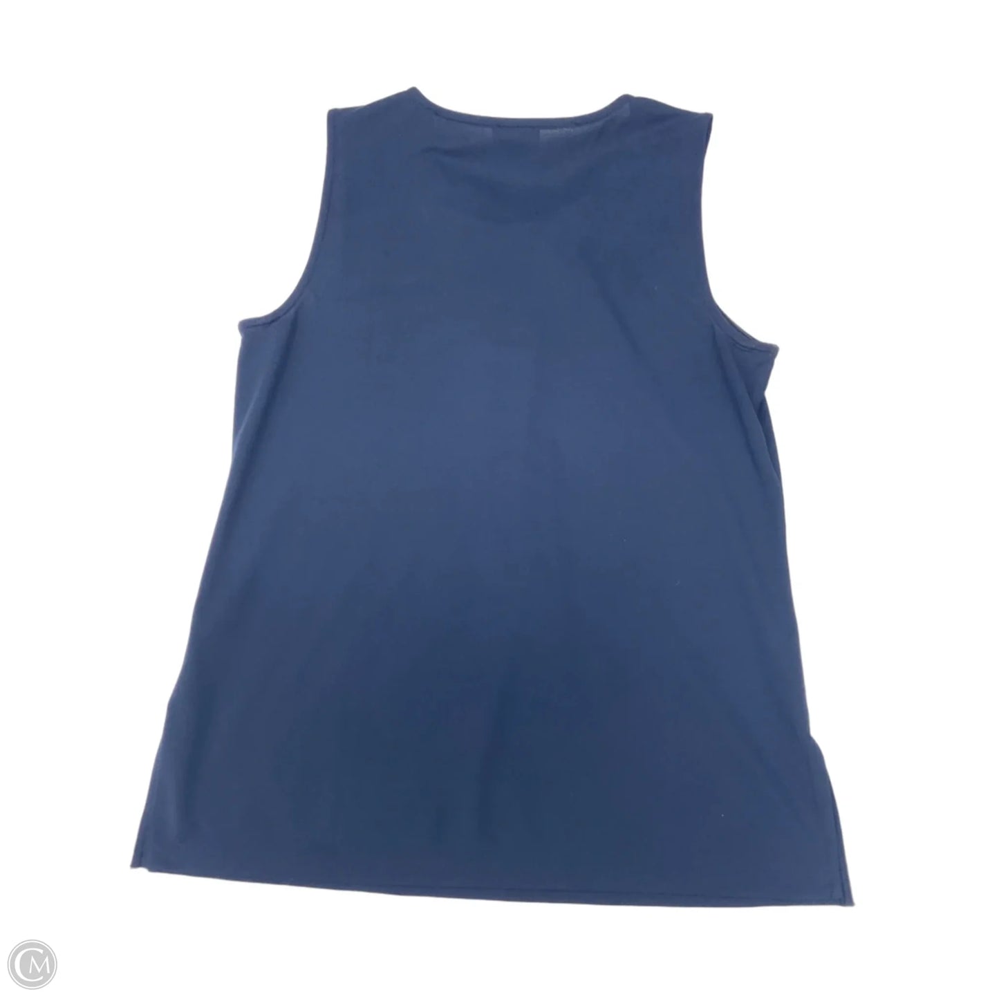 Top Sleeveless By Ann Taylor In Navy, Size: M