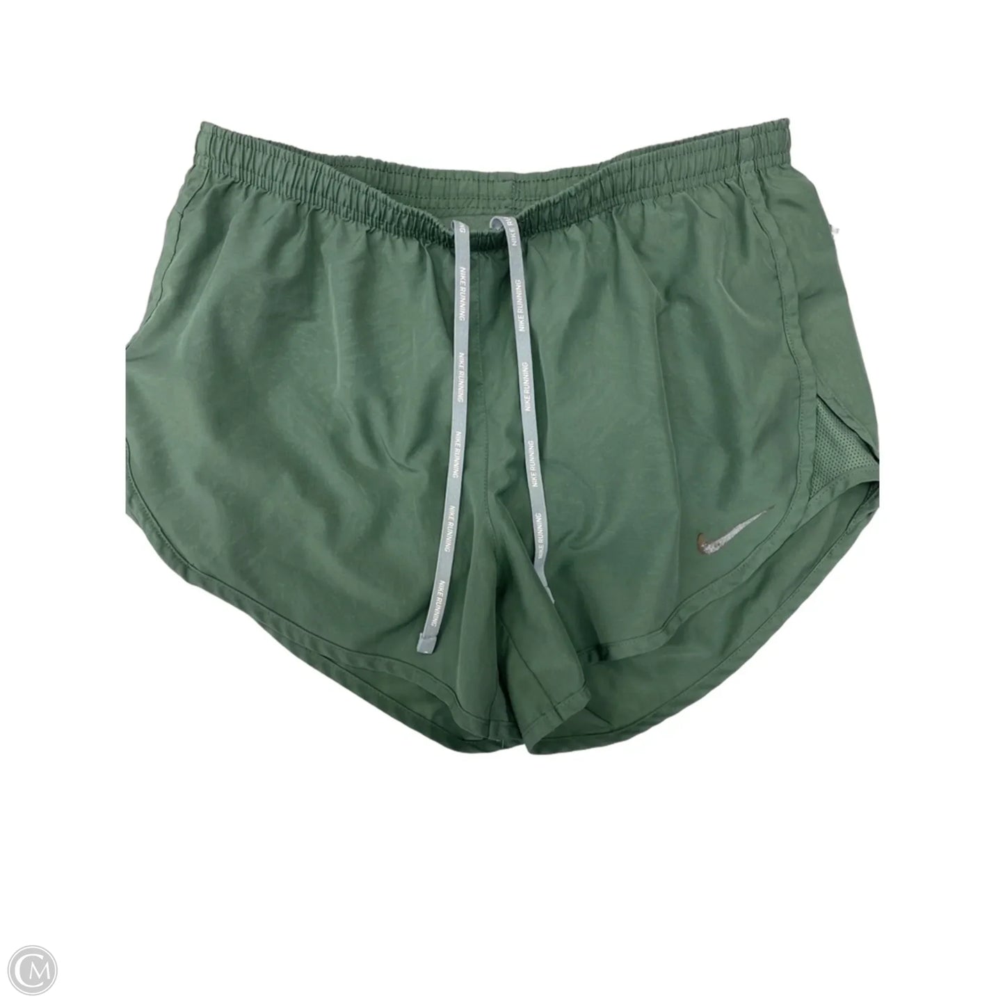 Athletic Shorts By Nike In Green, Size: M