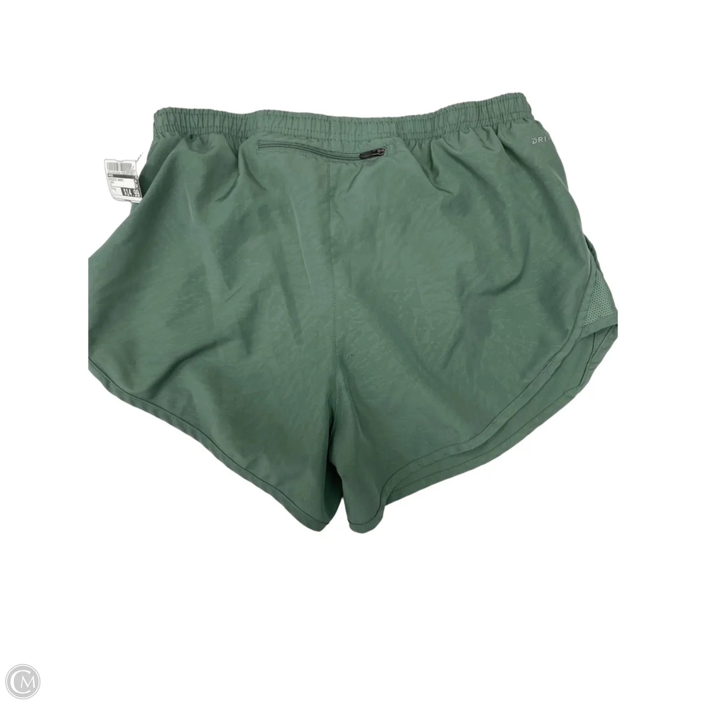Athletic Shorts By Nike In Green, Size: M