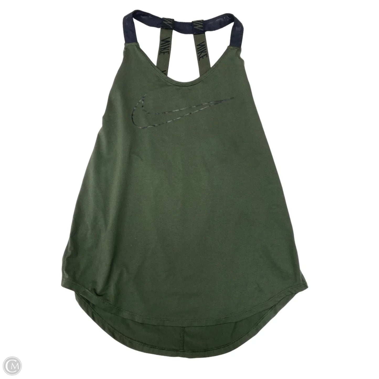Athletic Tank Top By Nike In Green, Size: S