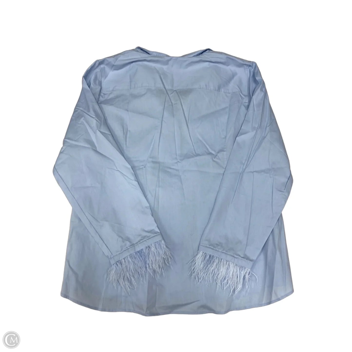 Top Long Sleeve By J. Crew In Blue, Size: 2x